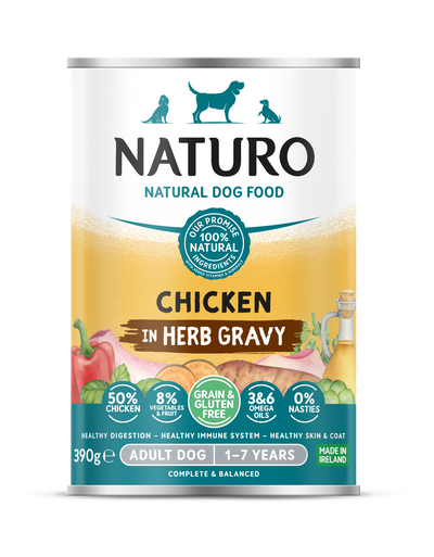 Pollo en Salsa de Hierbas - Grain & Gluten Free | Perro Adulto