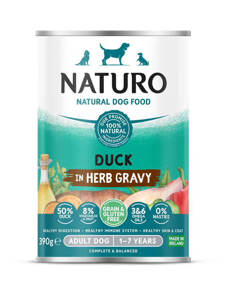 Pato en Salsa de Hierbas - Grain & Gluten Free | Perro Adulto