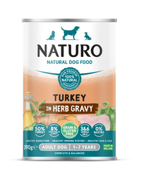 Pavo en Salsa de Hierbas - Grain & Gluten Free | Perro Adulto