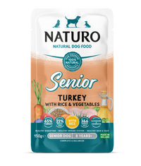 Mini Pavo con Arroz y Vegetales | Perro Senior