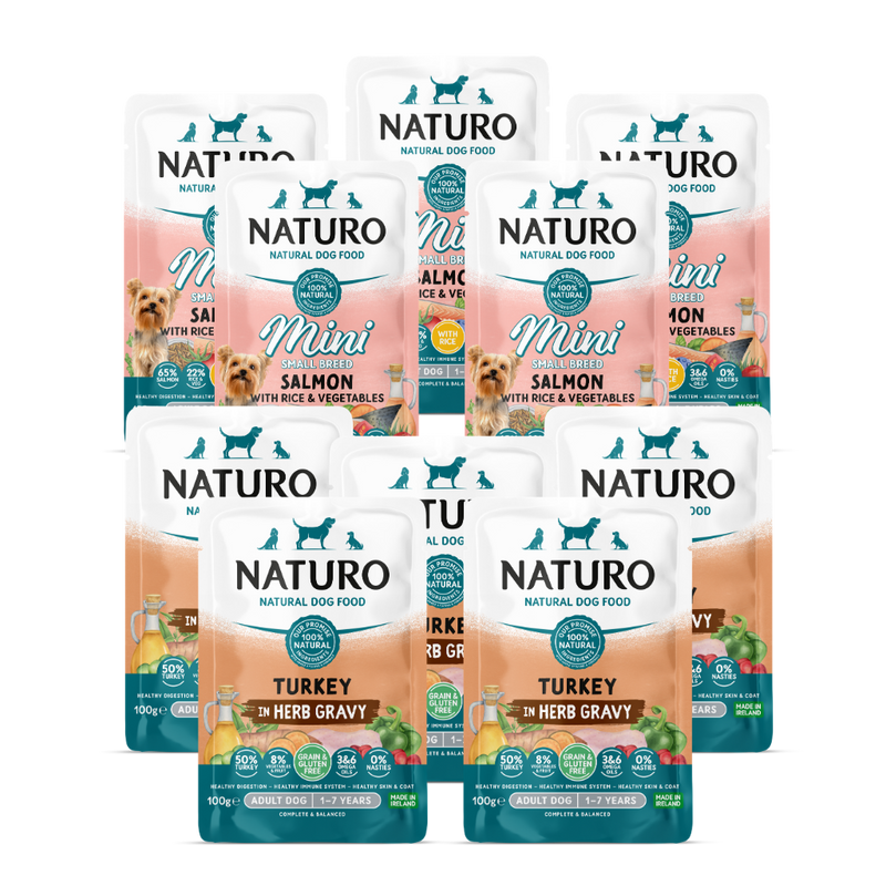 Pack Prueba Perro Mini | 10 Pouch