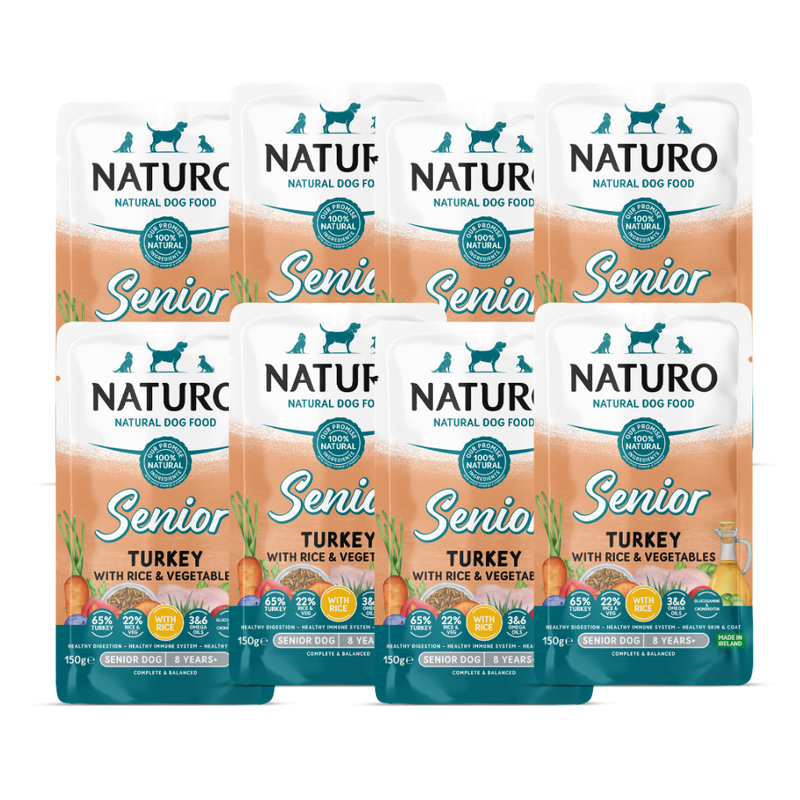 Pack Perro Senior | 8 Pouch